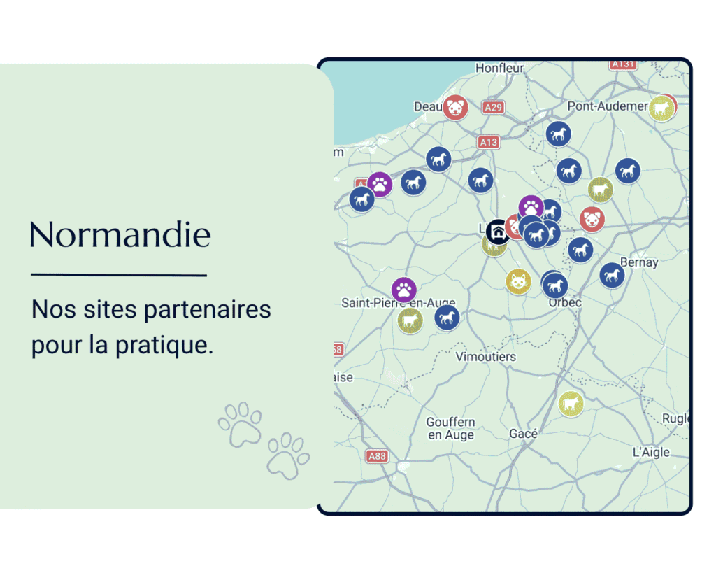 ESAO Normandie nos sites partenaires pour la pratique